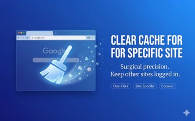 Clear Cache for Site