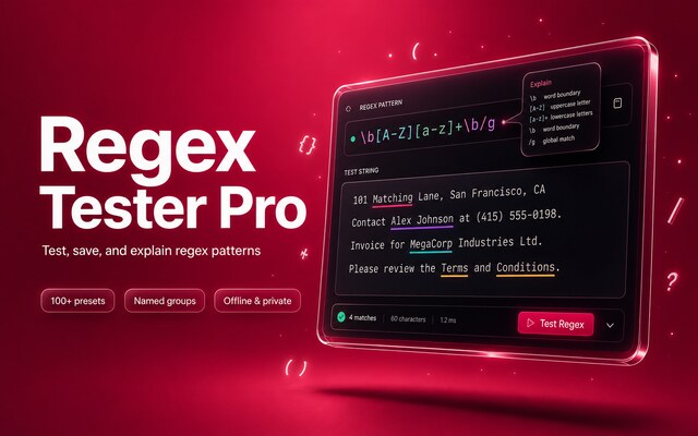 Regex Tester Pro