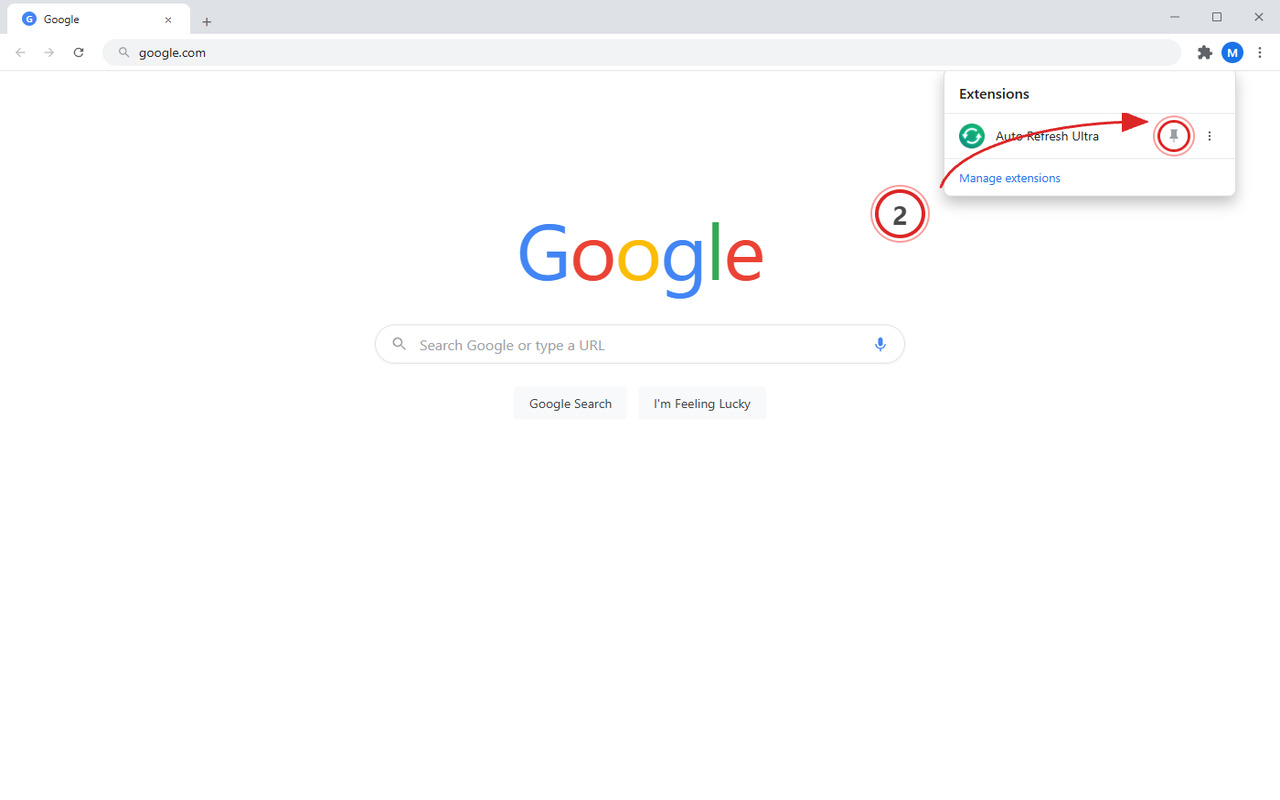 Click toolbar icon
