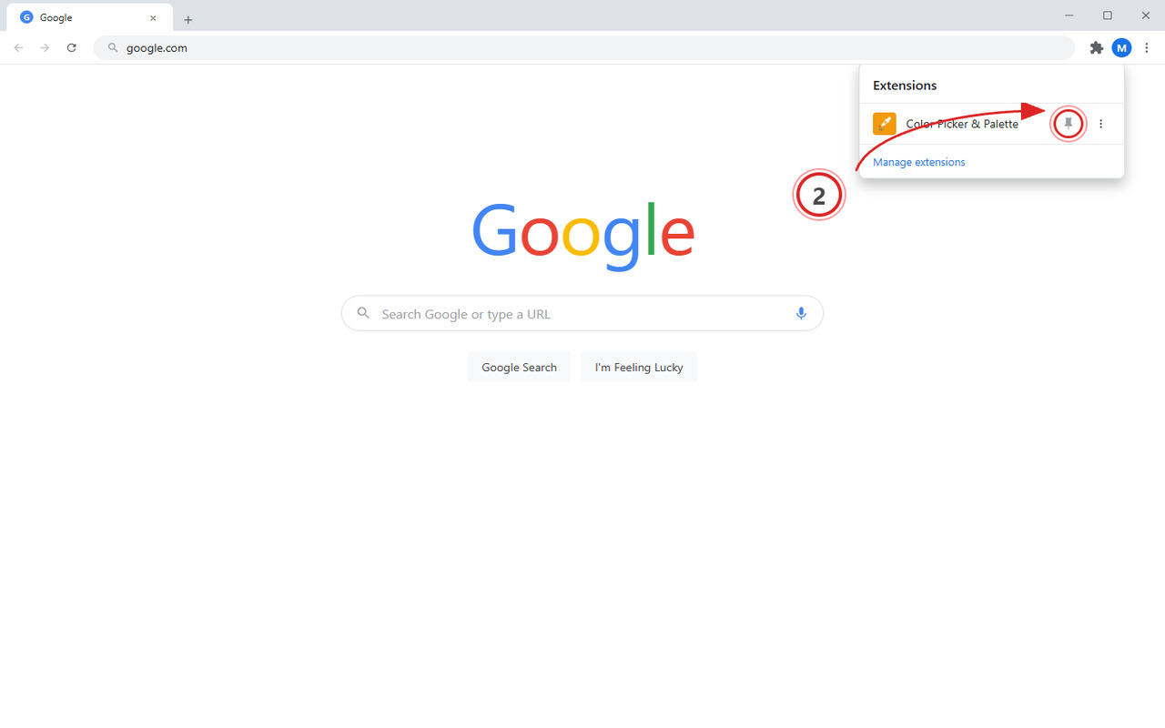 Click toolbar icon