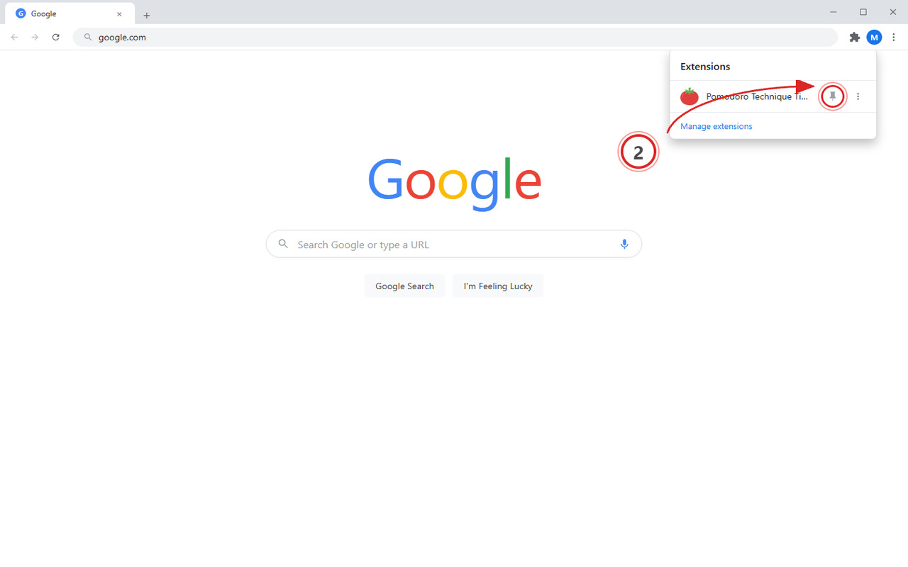 Click toolbar icon