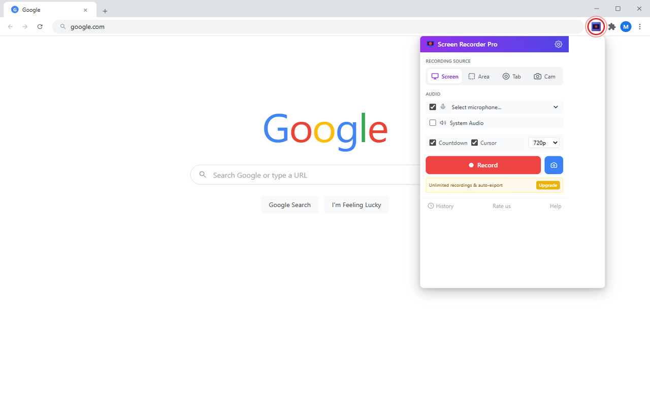 Open Screen Recorder Pro