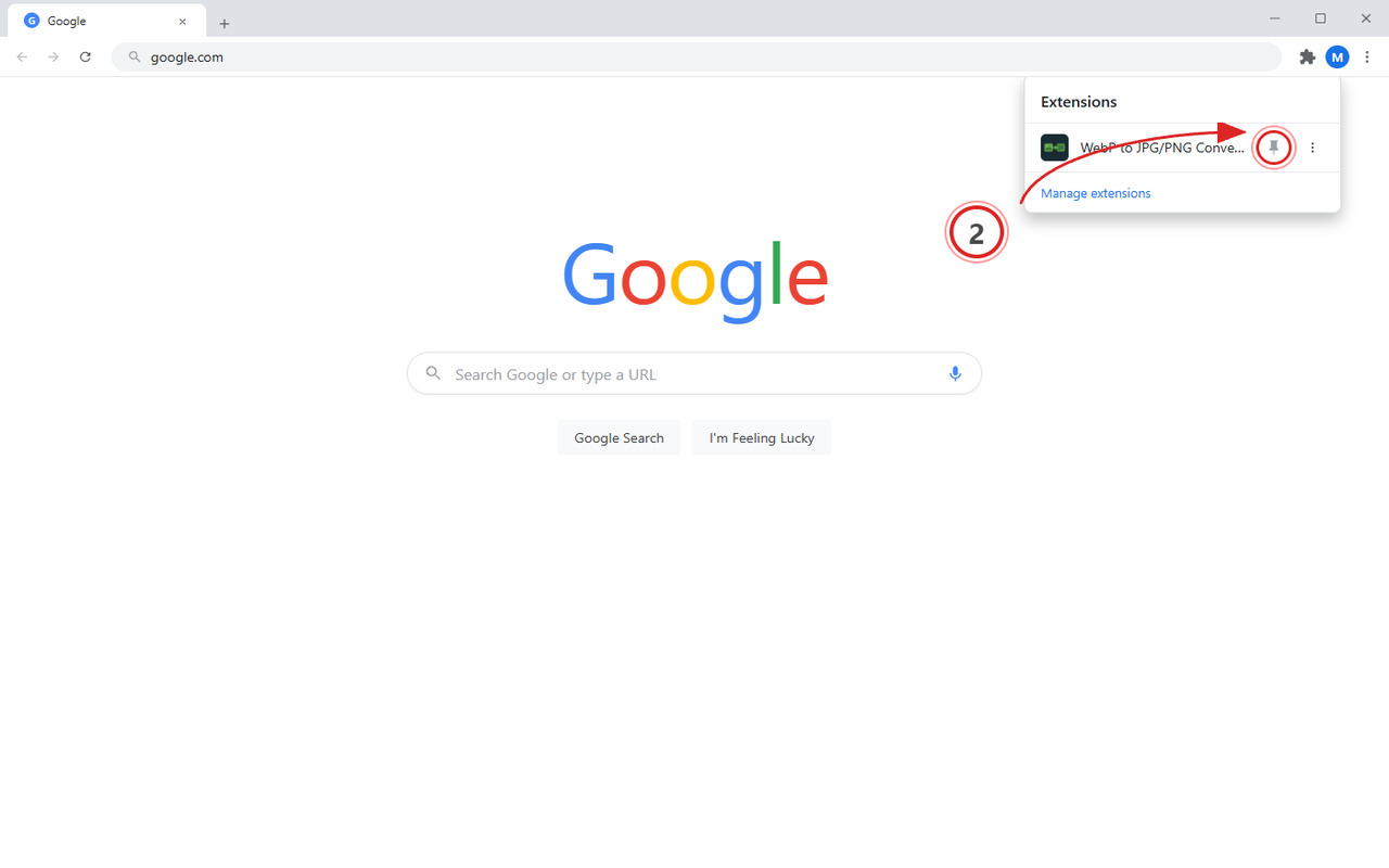 Click toolbar icon
